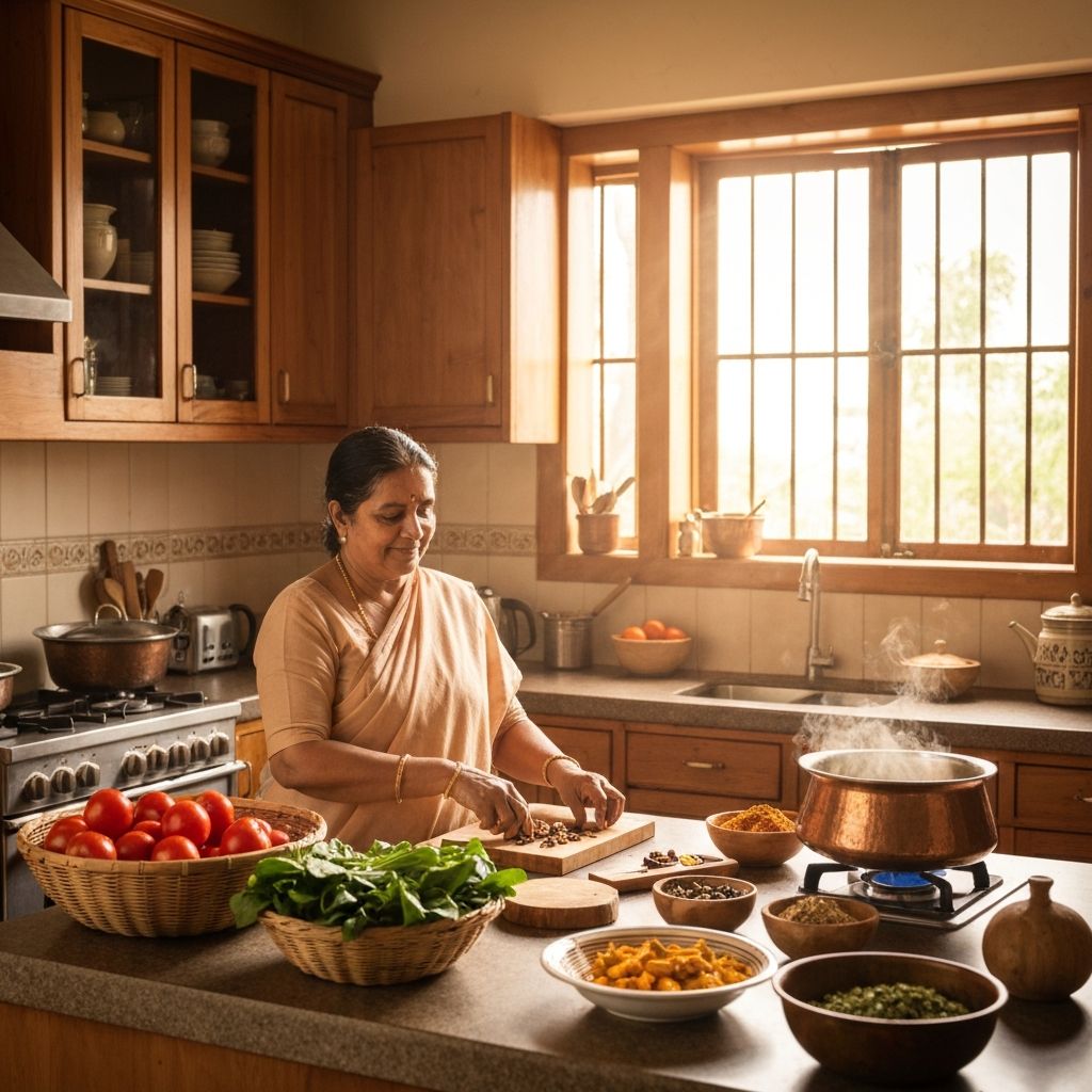 Home-style Indian cooking with fresh ingredients